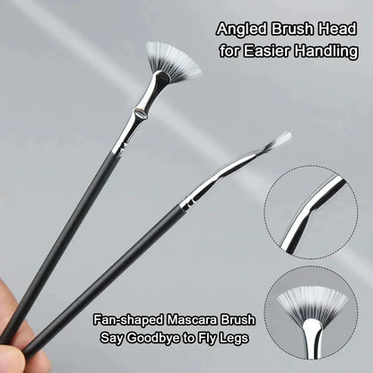 Hot Sale 59% OFF - Folding Angle Scalloped Lash Brush - Emporium Shop