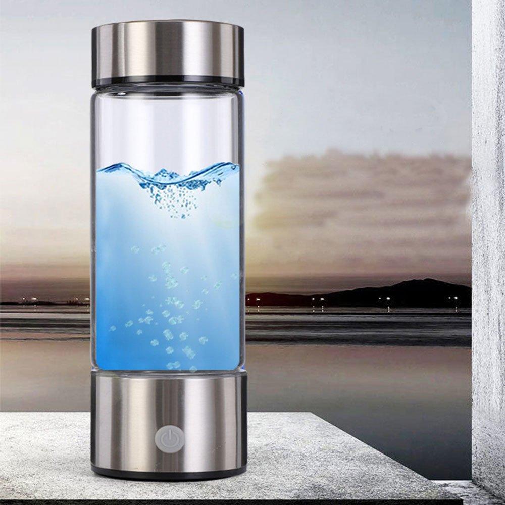 Hydrogen Water Bottle 750ml Push - Button Generator Portable 1200mAh - Emporium Shop